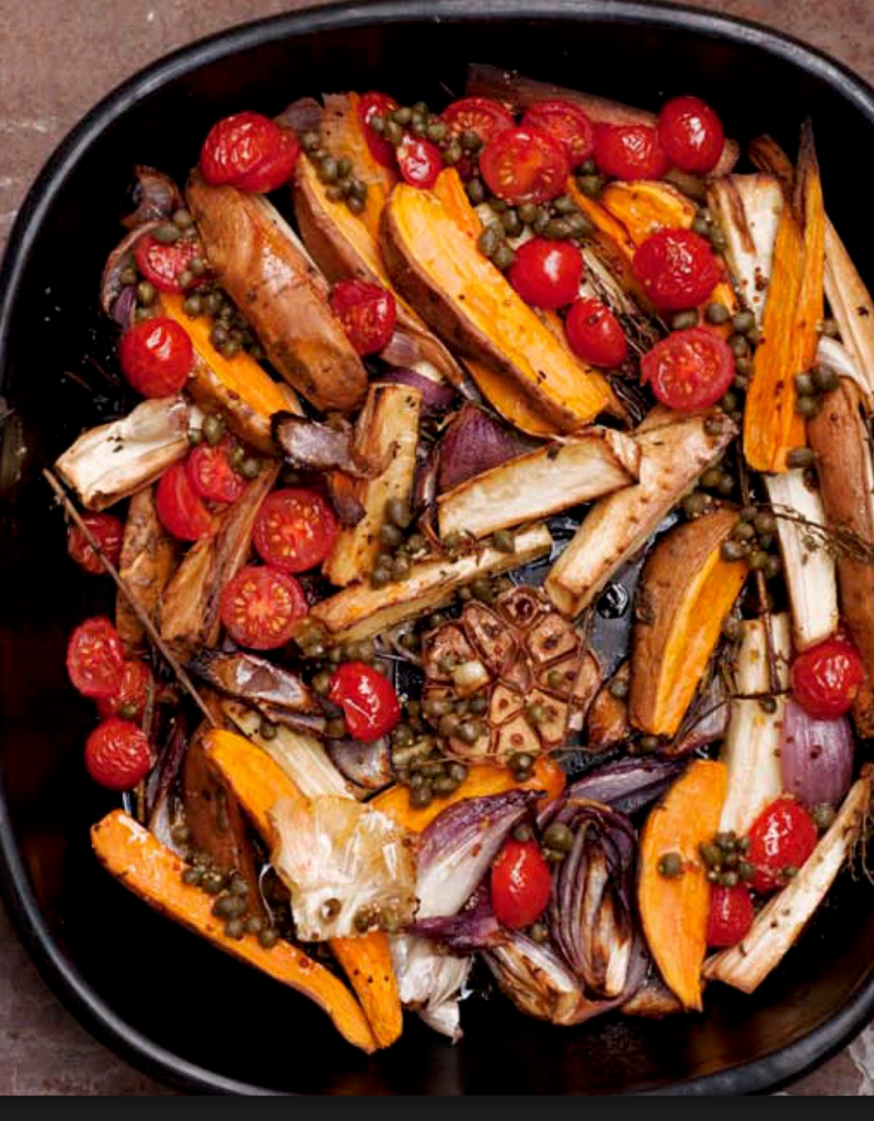 oven-roasted veggie recipe fall menu thanksgiving christmas winter hardy simple best